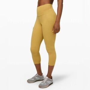 Lululemon Align Crop *21" Legging in Grape Leaf 6